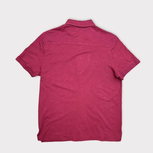 TASSO ELBA
Anchor Plum Textured Short Sleeve Button Down - Picture 3 of 6